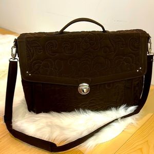 Vera Bradley cloth briefcase